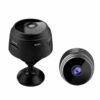 Mini WiFi Camera HD 1080P Night Vision Black