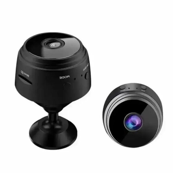 Mini WiFi Camera HD 1080P Night Vision Black